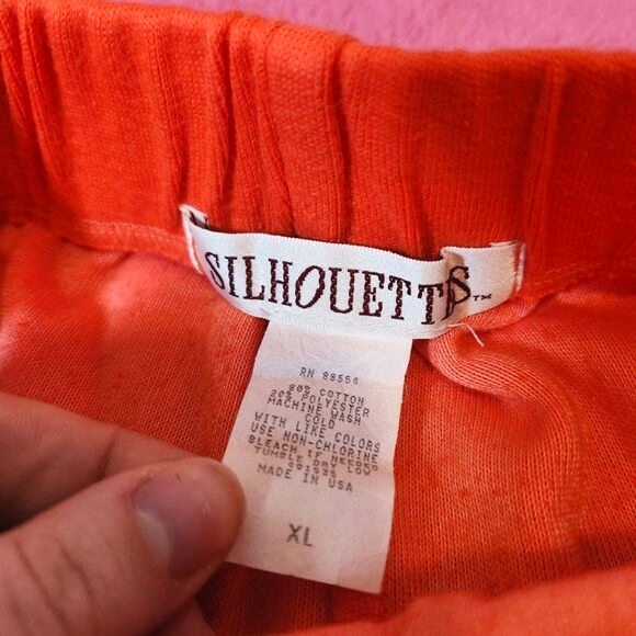 Silhouettes Terry Cloth y2k Vintage Pants - Picture 3 of 3